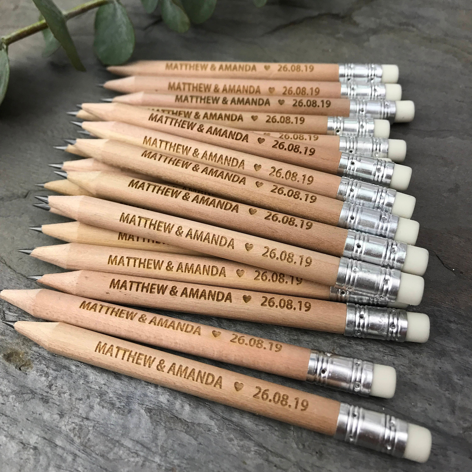 30/50/100Pcs Personalized Rust - مراجعة Wedding Qb وسعره