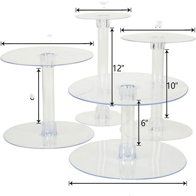 4pcs/set)Round Plinths Wedding - مراجعة Wedding Qq وسعره