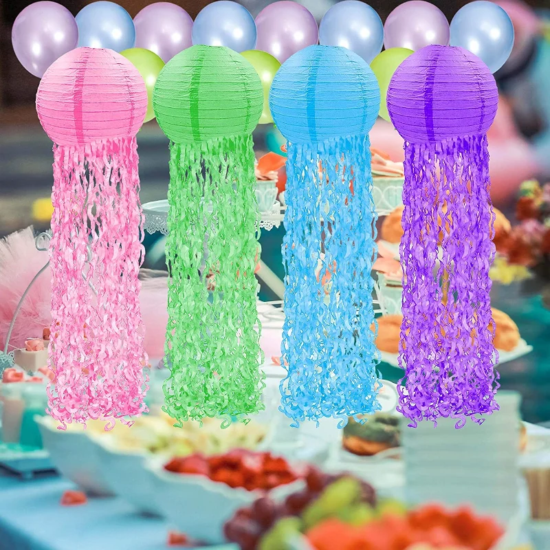 New Creative Jellyfish Paper L - مراجعة Wedding Event Supply وسعره