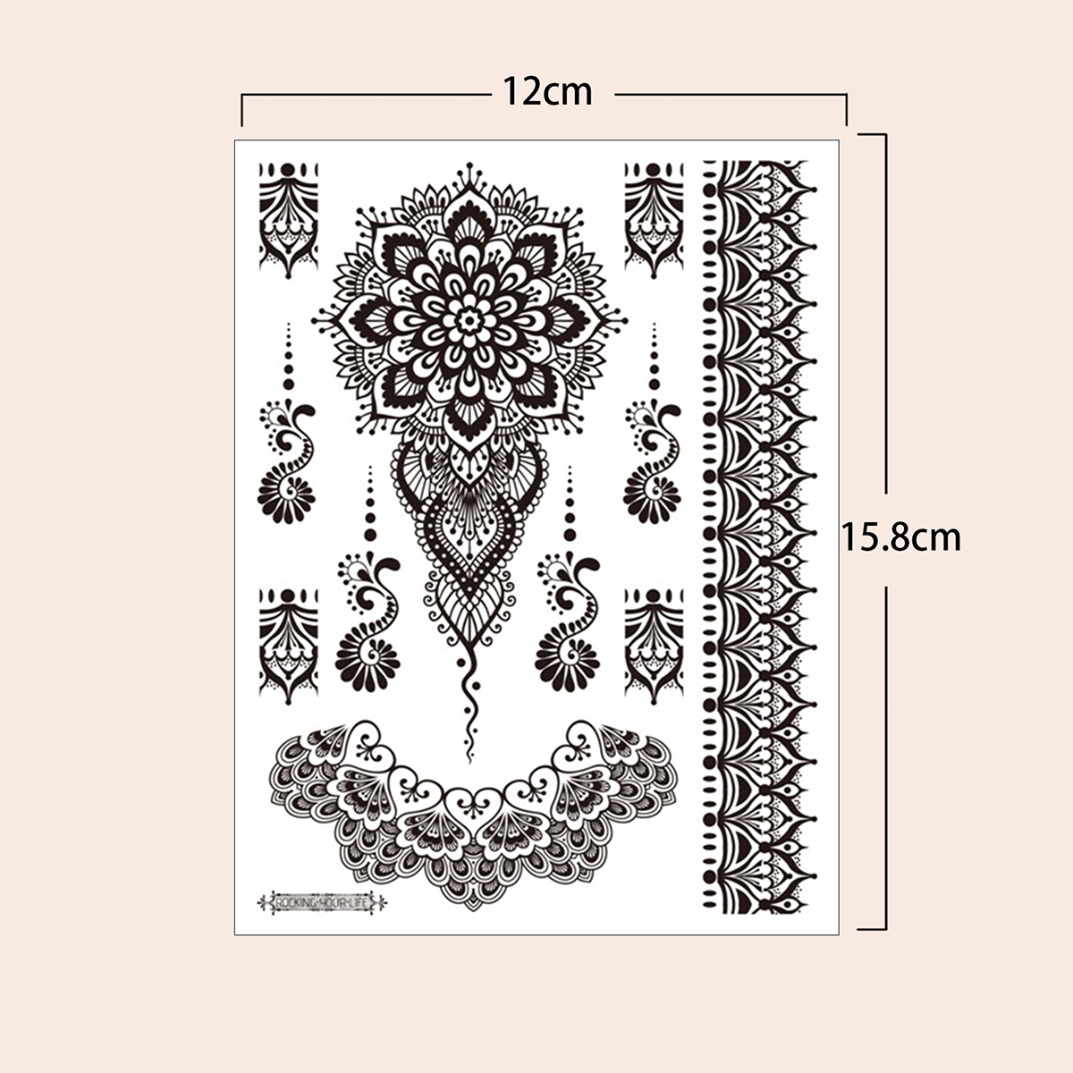 Waterproof Temporary Tattoo St - مراجعة Wedding Sutra وسعره
